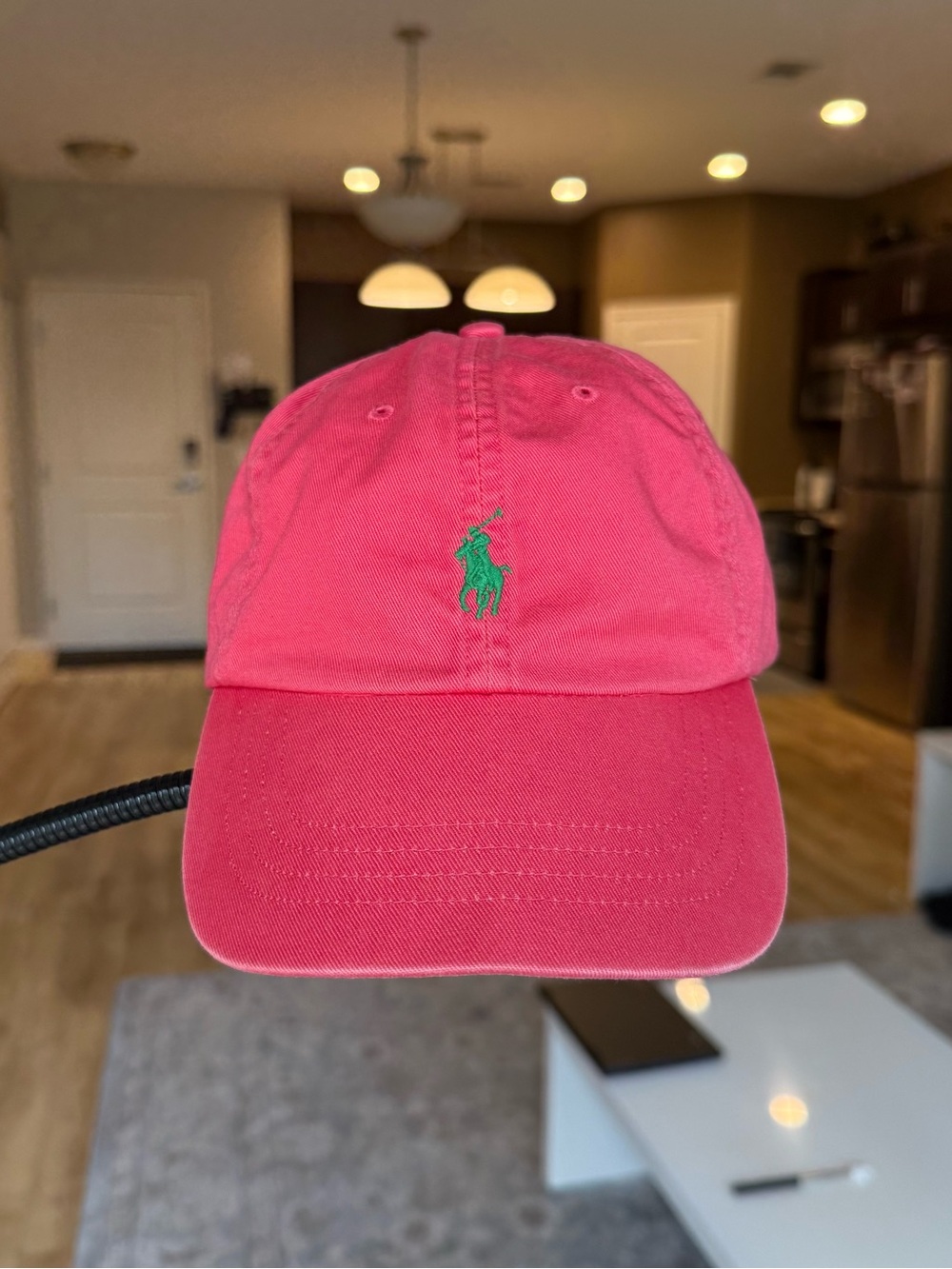 💯 Authentic Pink Polo by Ralph Lauren with Green Pony Logo